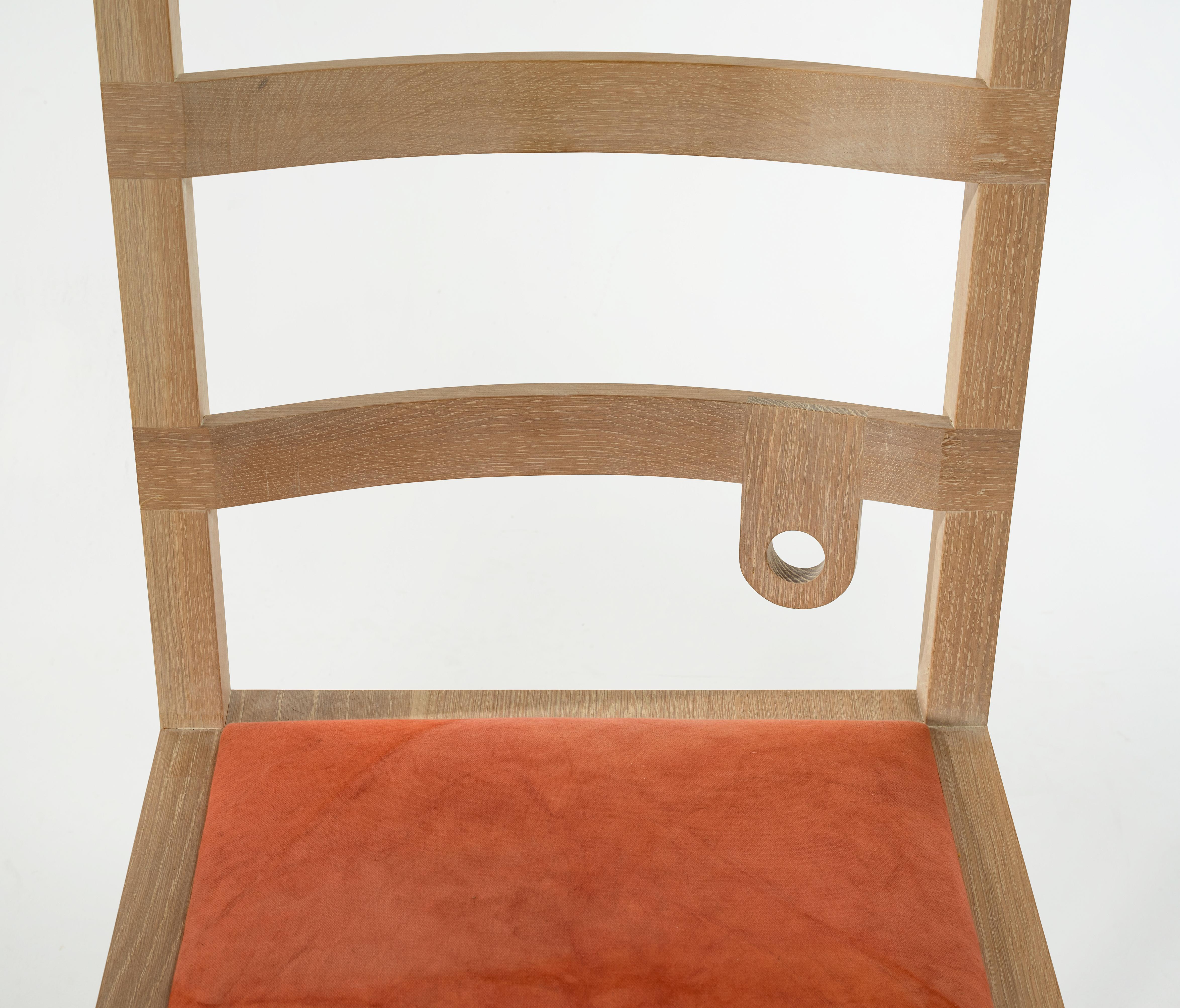 Monolith ladderback chair by Phaedo
Dimensions: W 18