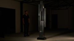 Monolith - Silver metal inlay craft - Handcrafted in traditional Bidri