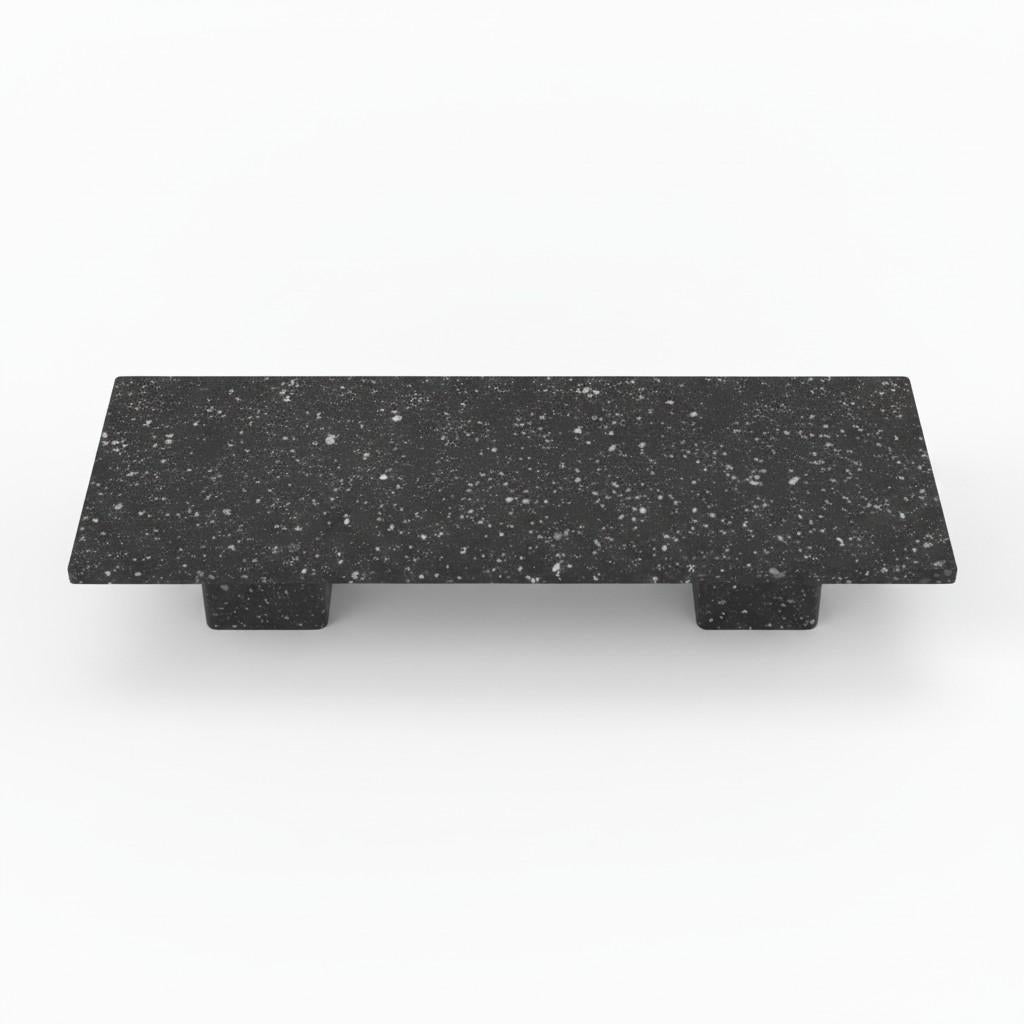 Modern Monolithic Basalt Dining Table Suitable For Indoor & Outdoor Settings For Sale