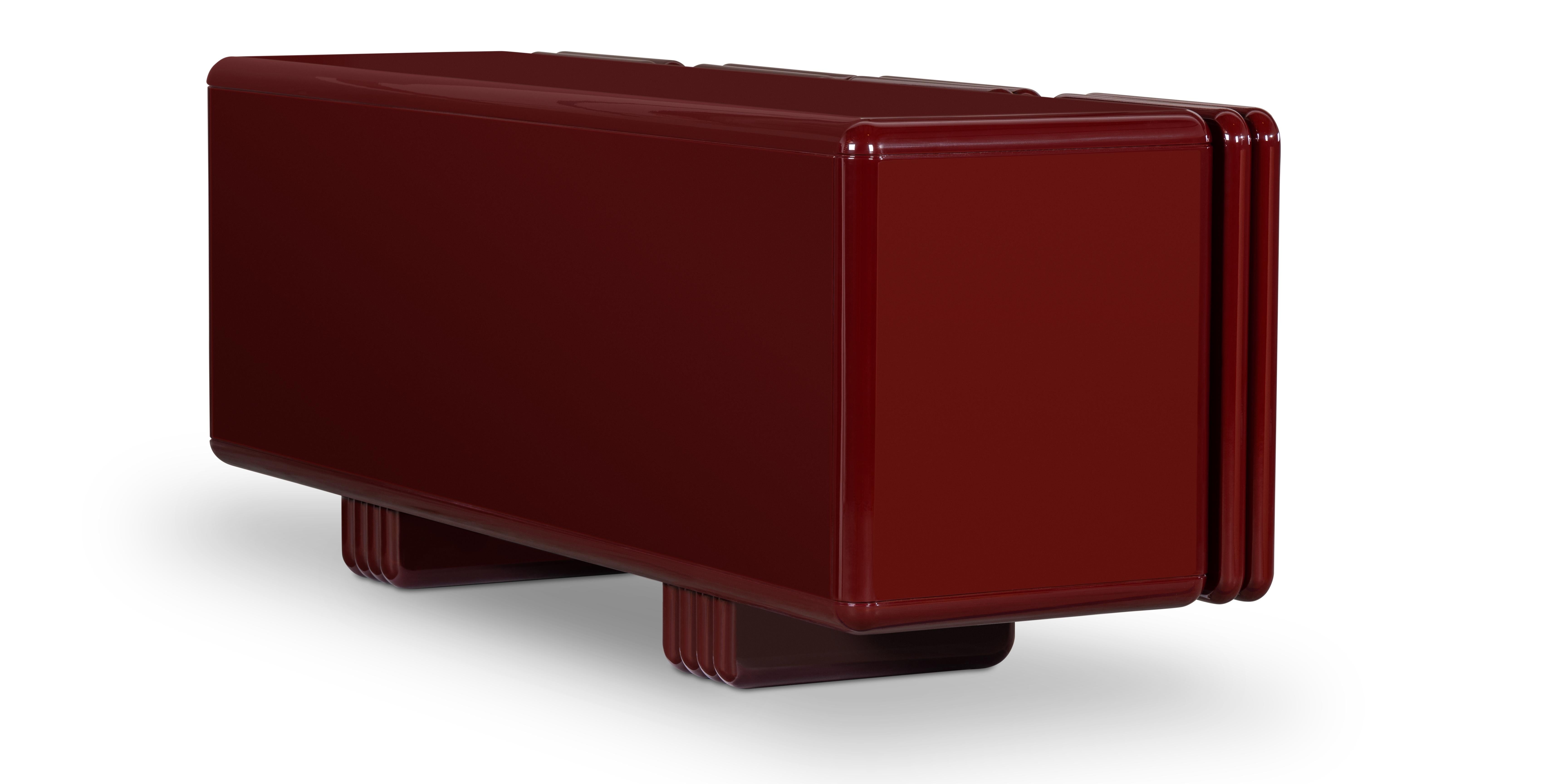 Modern Monolithic Sideboard For Sale