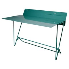 Italian Contemporary Steel Desk, "Monoplano" by Errante