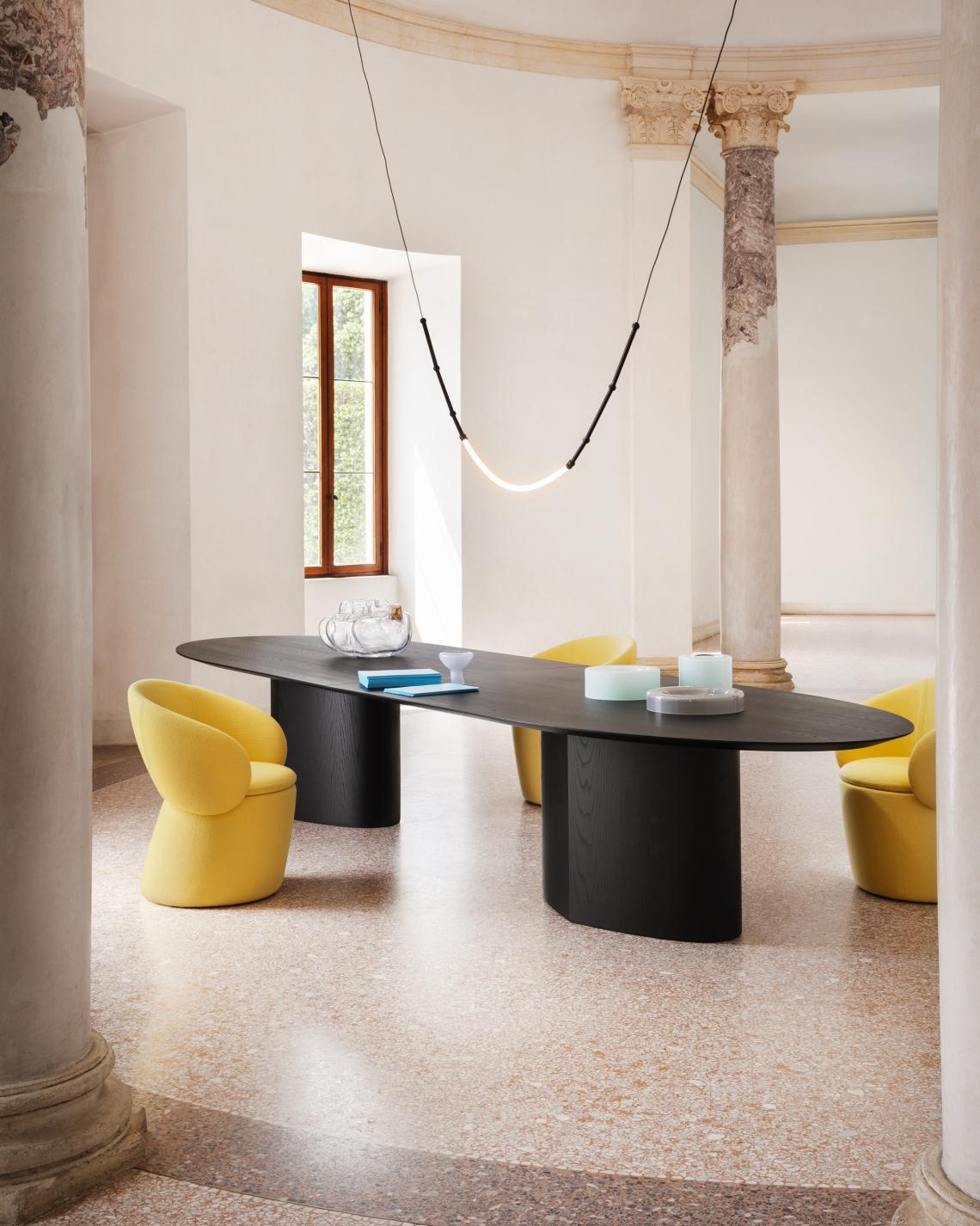 Moderne Table Monoplauto Maxxxi de Paolo Cappello & Simone Sabatti en vente