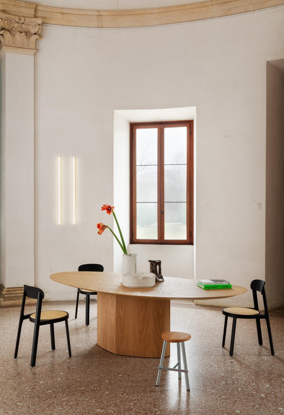 Walnut Monoplauto Table by Paolo Cappello & Simone Sabatti For Sale