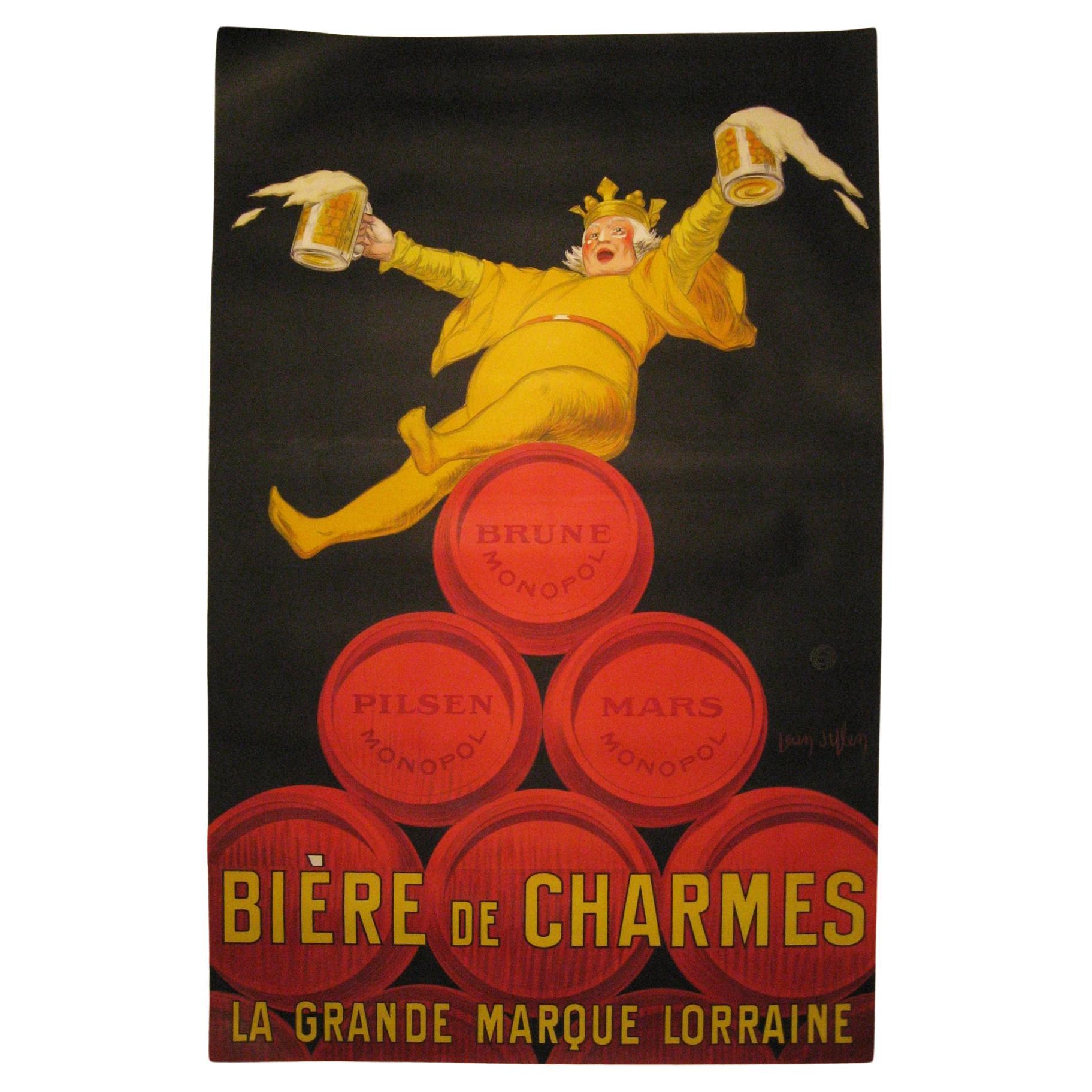 Monopol Biere de Charmes – Yellow Beer King For Sale