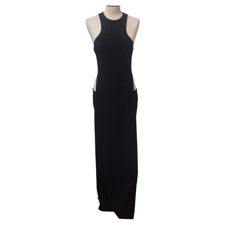 monot black dress Monot Women's Black Strapless Maxi Dress