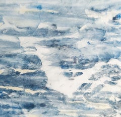 Monotype by Luez, Framed Under Glass