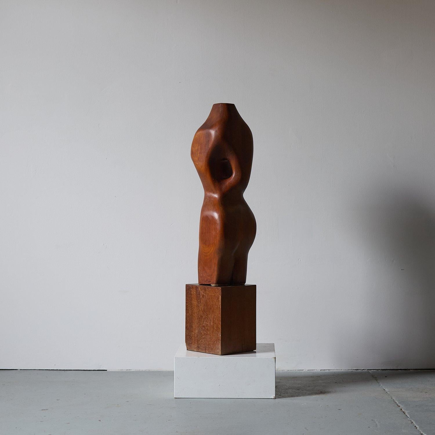 Modern Monoxyl Nude Study of Venus, France 1960s For Sale