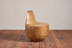 Monoxyl Stool in Coconut wood