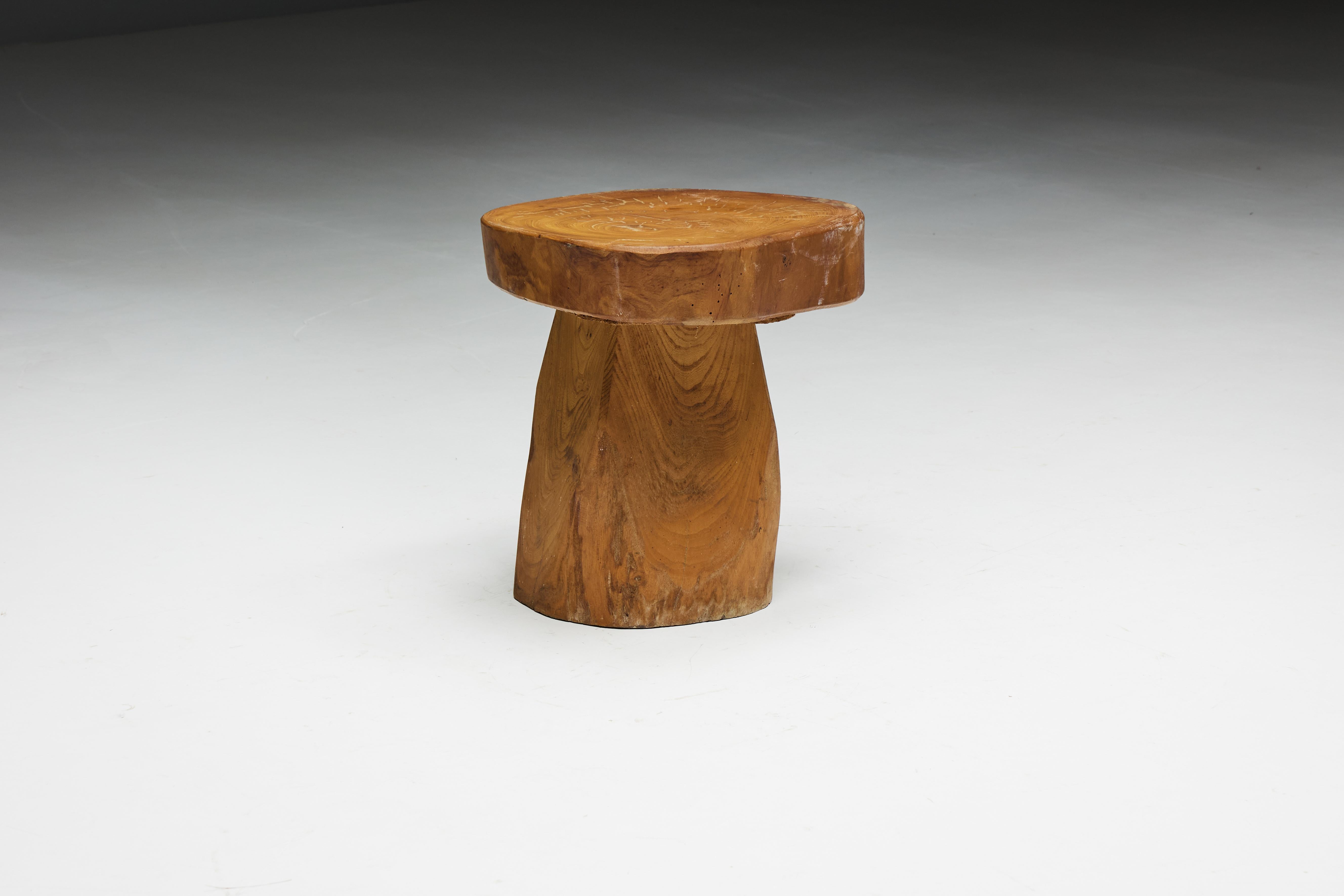 Monoxylite Stools in the Style of Zanine Caldas, Brazil, 1970s For Sale 9