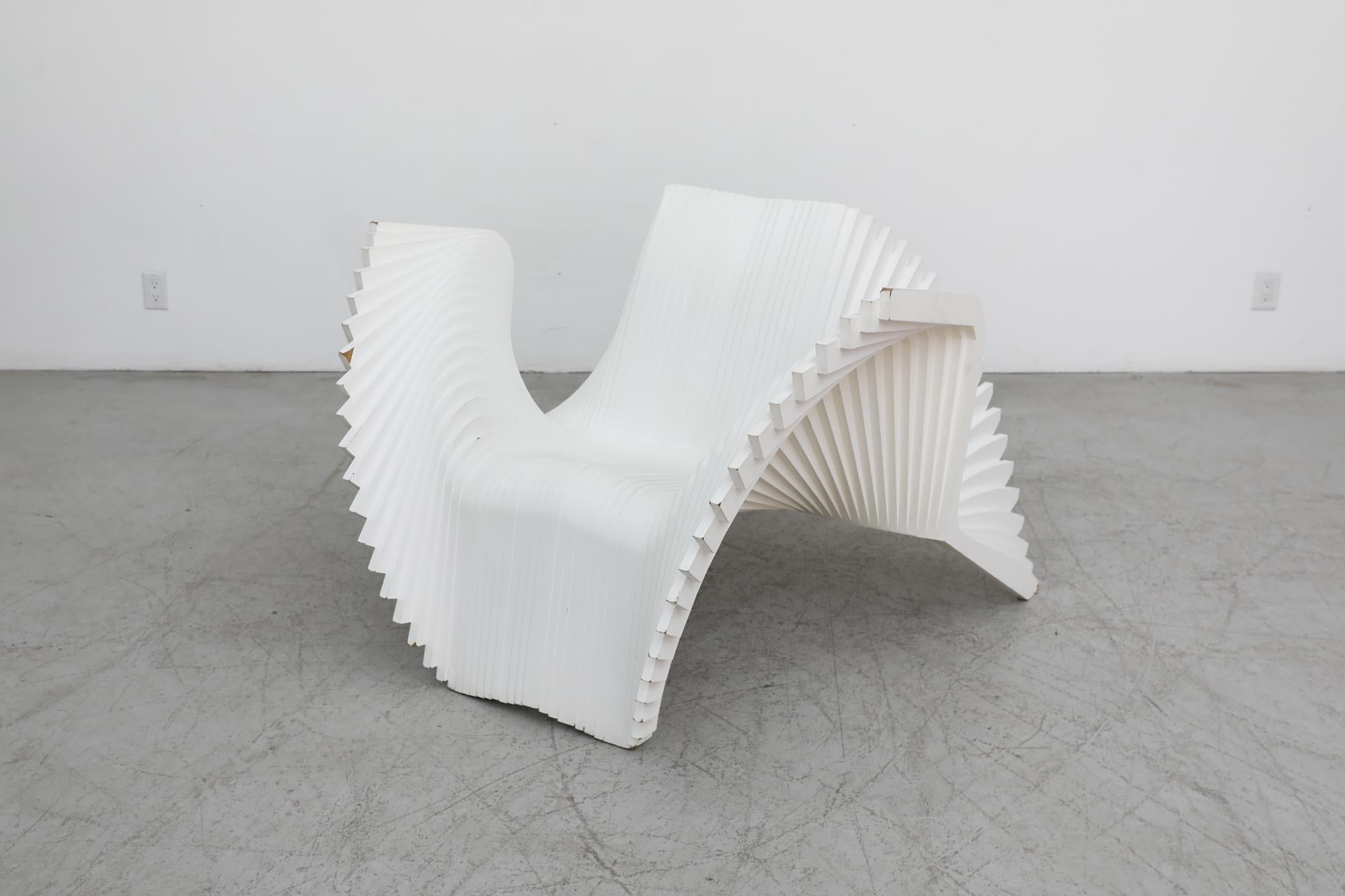 Wood Marilyn Monroe Style Chair Inspired by Alexander White For Sale
