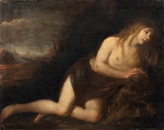 Baroque Italian painter - 17th century figure painting - Mary Magdalene