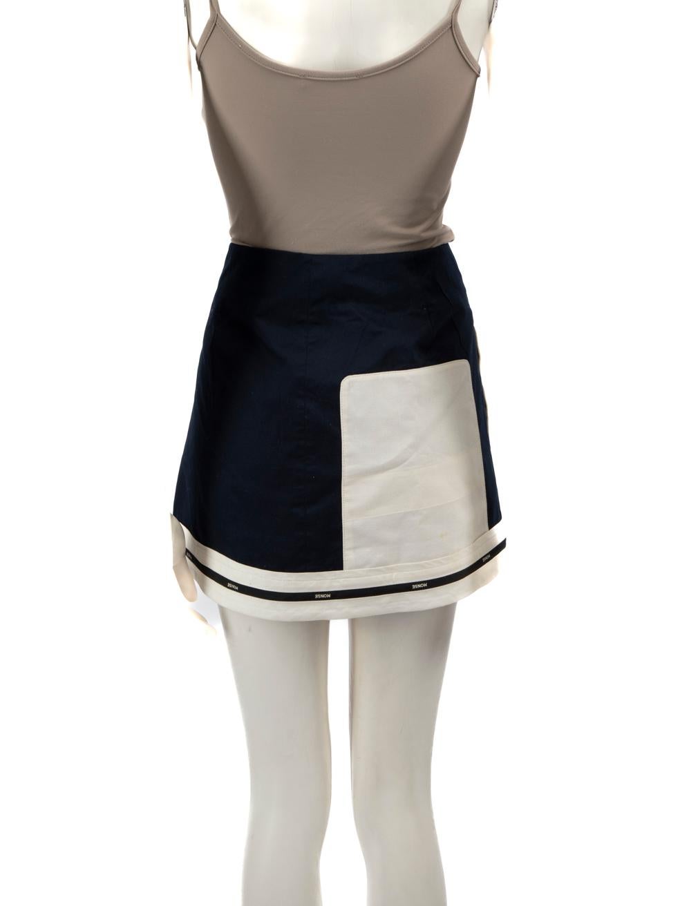 Gray Monse Deconstructed Mini Skirt Size M