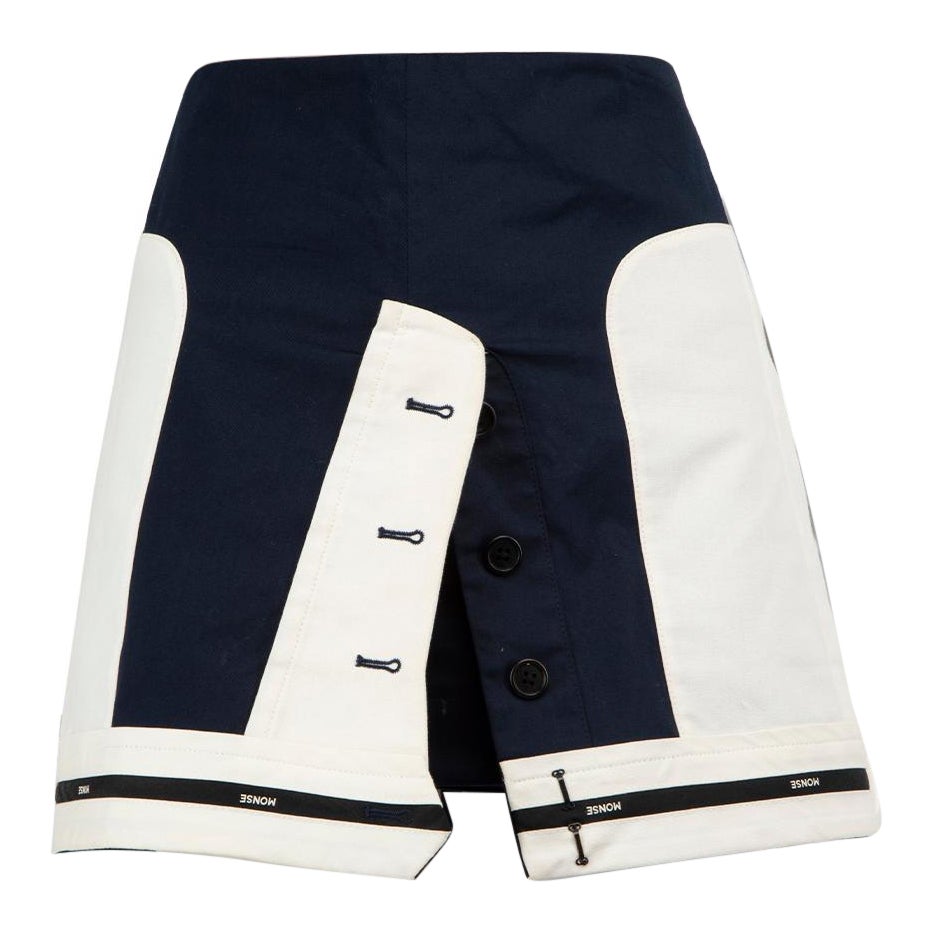 Monse Deconstructed Mini Skirt Size M
