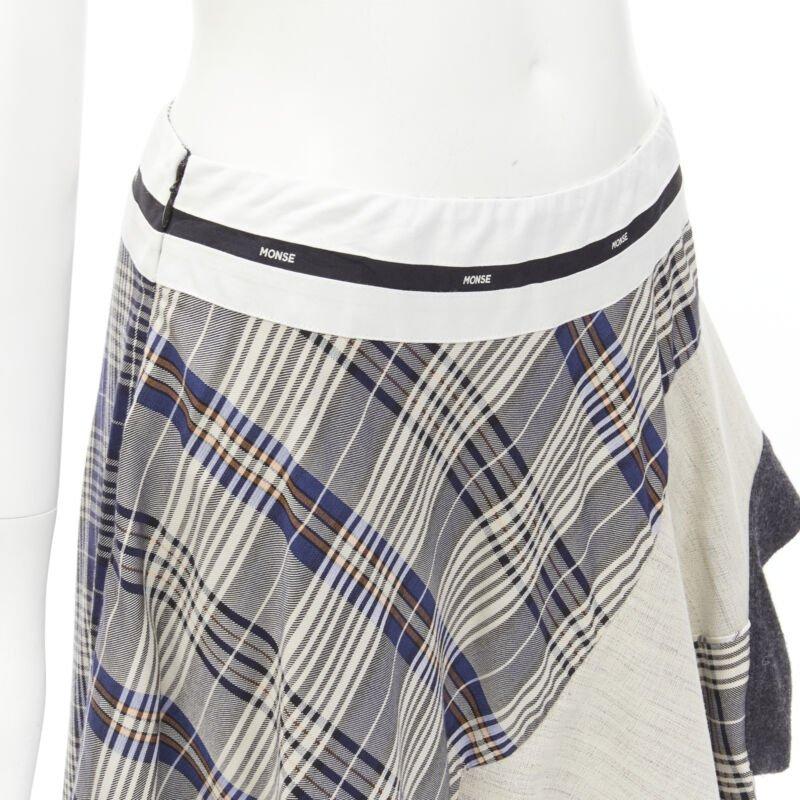 MONSE Runway mixed plaid patchwork asymmetric skirt US2 S
Reference: KNLM/A00194
Brand: Monse
Designer: Laura Kim and Fernando Garcia
Collection: Runway
Material: Acetate, Cotton
Color: Brown
Pattern: Plaid
Closure: Zip
Extra Details: Logo trim at