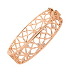 Monseo Rose Gold Diamonds Bracelet