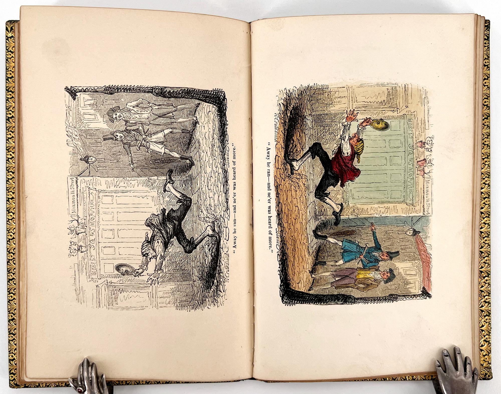 Monsieur Tonson by J. Taylor, illustrations by Robert CRUIKSHANK For Sale 2