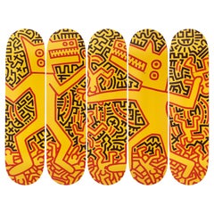 Monsters Skateboard Decks after Keith Haring