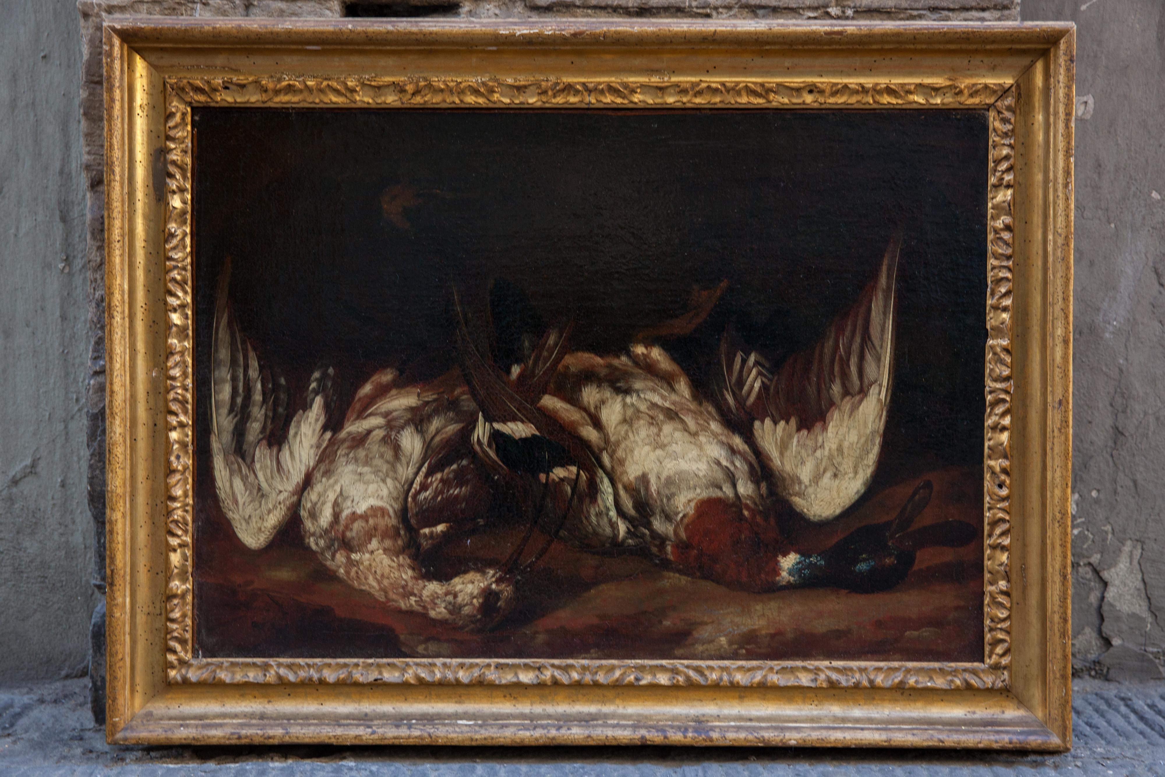 Stillleben der Jagd, Monsù Aurora (1610-1675 oder 1691), zugeschrieben.   10