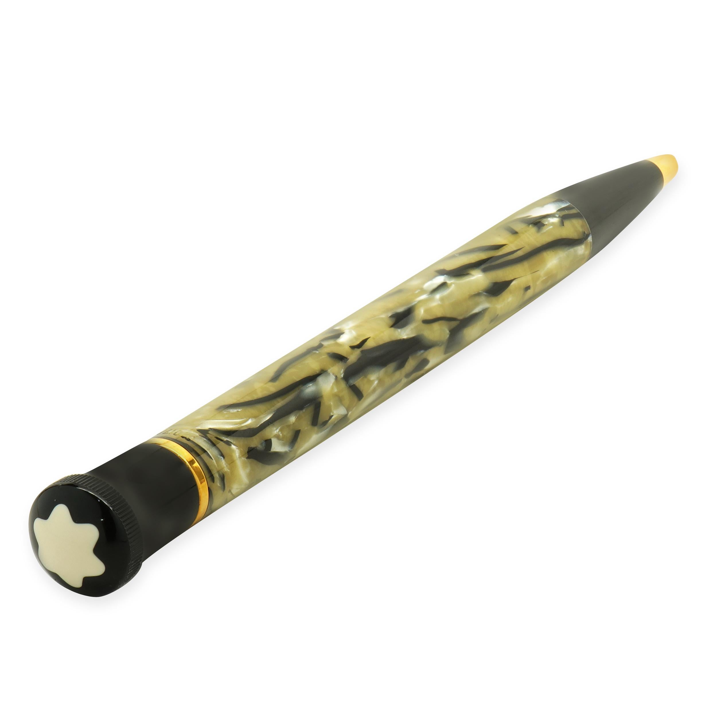 Bolígrafo Mont Blanc Serie de Escritores de Resina Negro y Marrón Oscar Wilde

Diseñador: Mont Blanc
Número de serie 07017 / 13000
Número de referencia 28XXX

Completo con caja y papeles originales

526-35