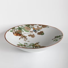 Mont Blanc, Contemporary Decorated Porcelain Bowl Design by Vito Nesta