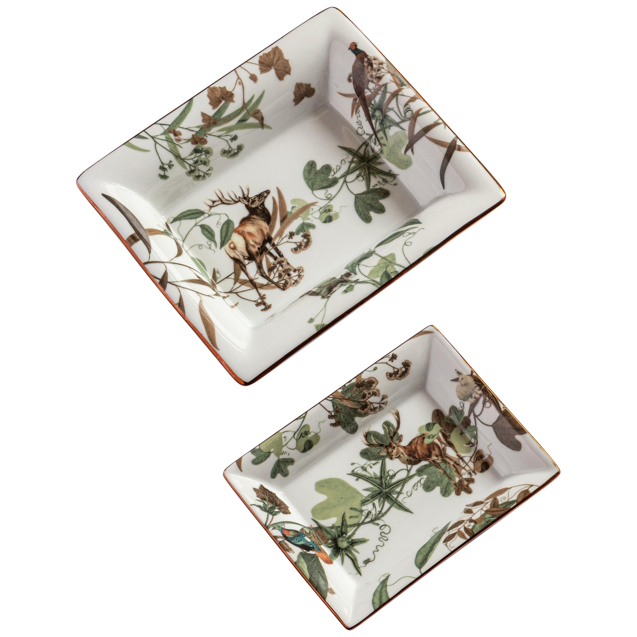 Mont Blanc, Vaciabolsillos contemporáneo de porcelana, dos tamaños, de Vito Nesta en venta