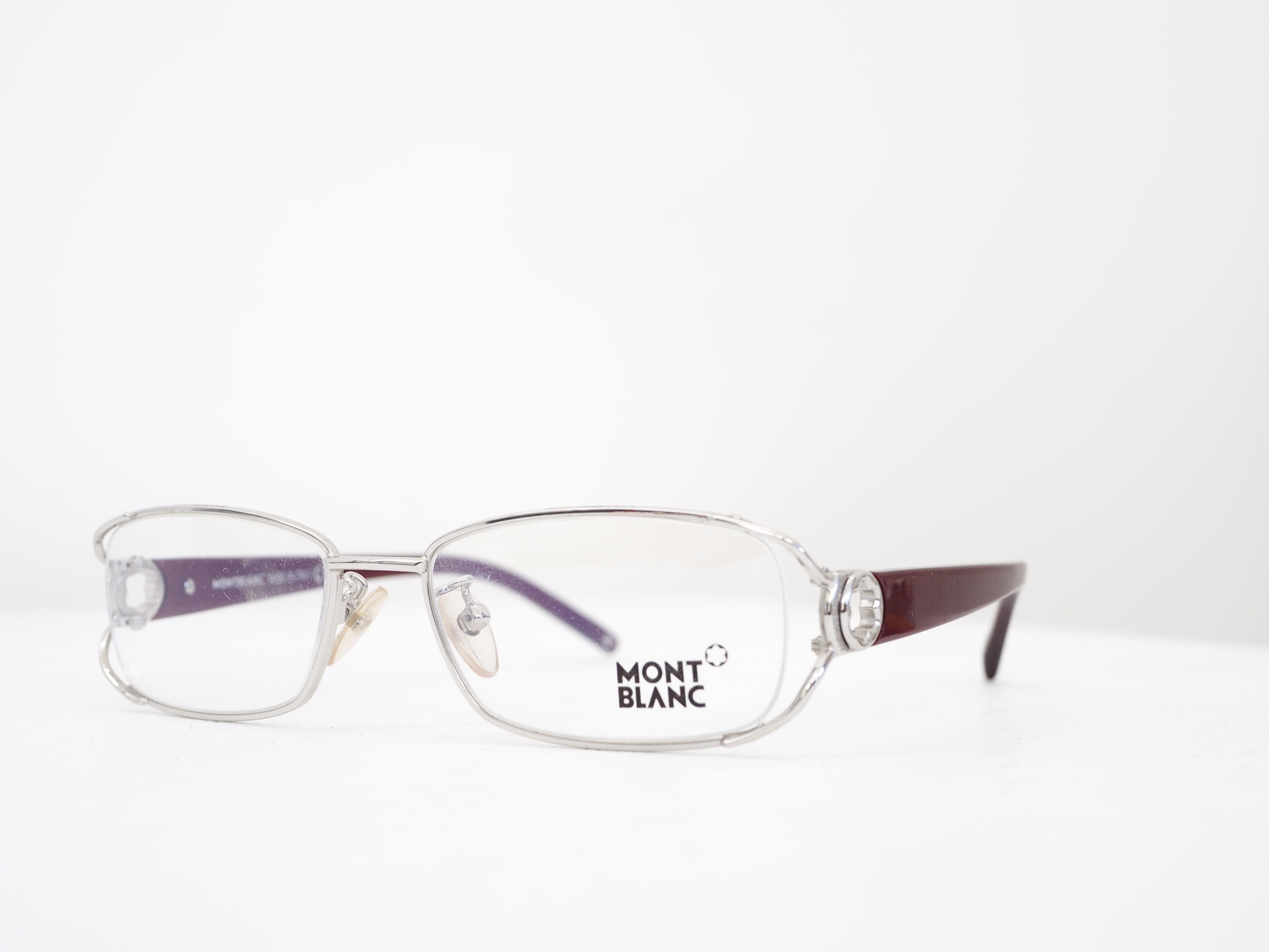 Gray Mont Blanc frame glasses For Sale