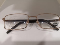Mont Blanc gold plated glasses frames