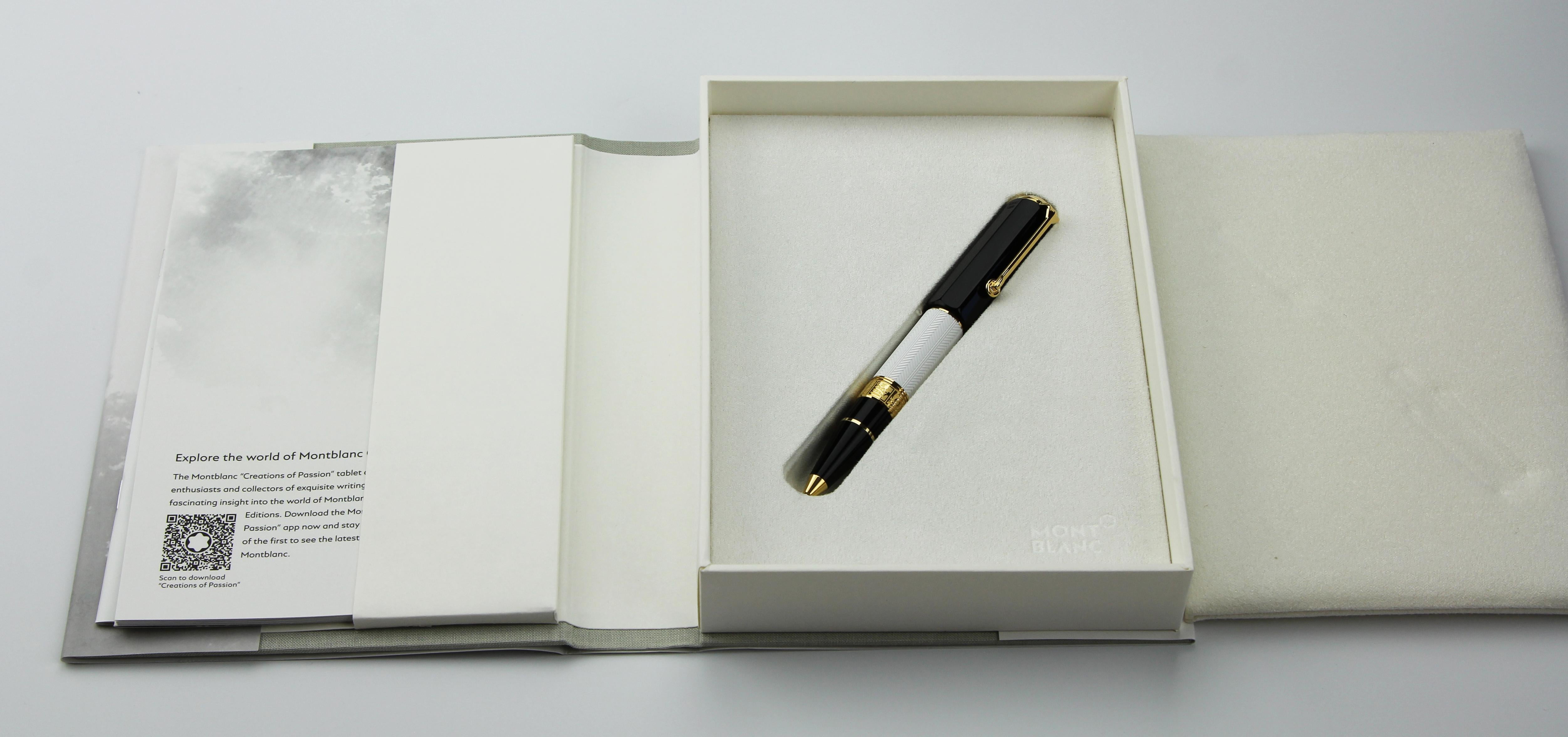 Mont Blanc William Shakespeare Writers Series Limited Edition 0313/1300, set of Fountain Pen, ballpoint Pen and Pencil. 