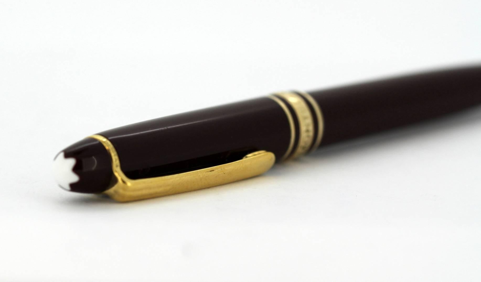 Late 20th Century Mont Blanc Meisterstuck Ball Point Pen