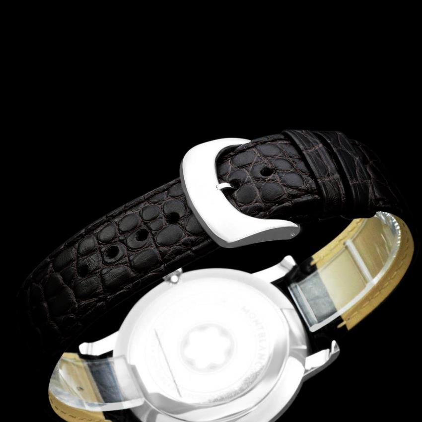 Orologio Mont Blanc Star Classique Uomo SS Steele - Zecca con garanzia in vendita 6