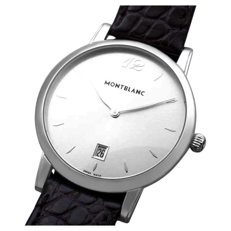 Reloj Mont Blanc Star Classique de acero inoxidable para caballero - Nuevo con garantía