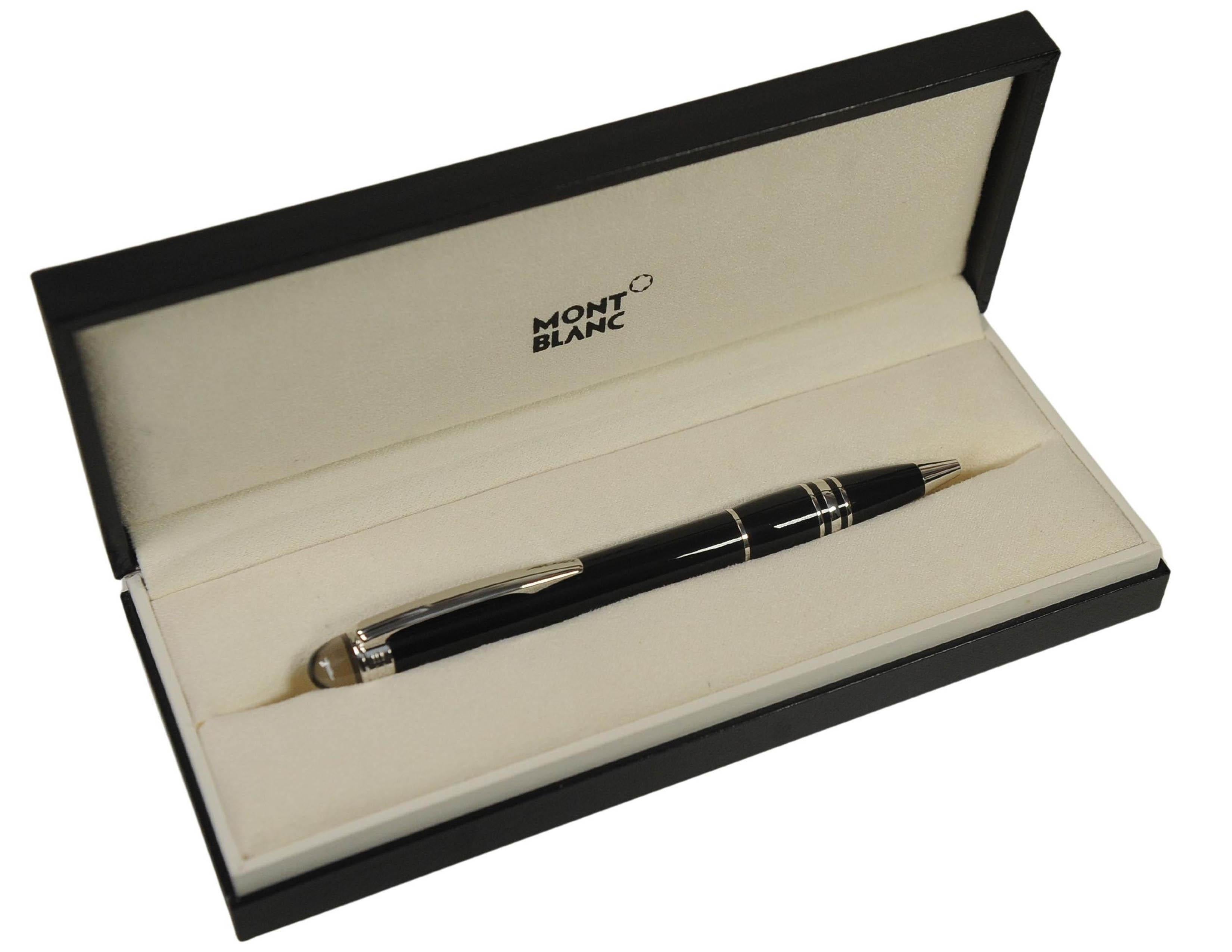 Montblanc StarWalker Black Resin Ballpoint Pen With Original Box & Papers 2005 For Sale