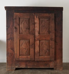 Montagnard French Alps Rustic Cabinet