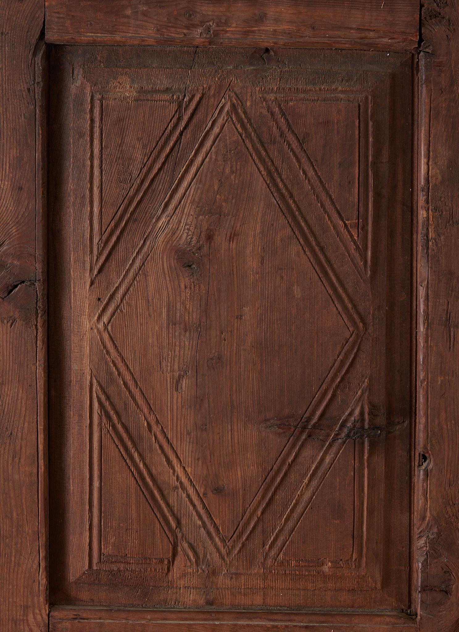 Fer Armoire rustique Montagnard Alpes françaises en vente