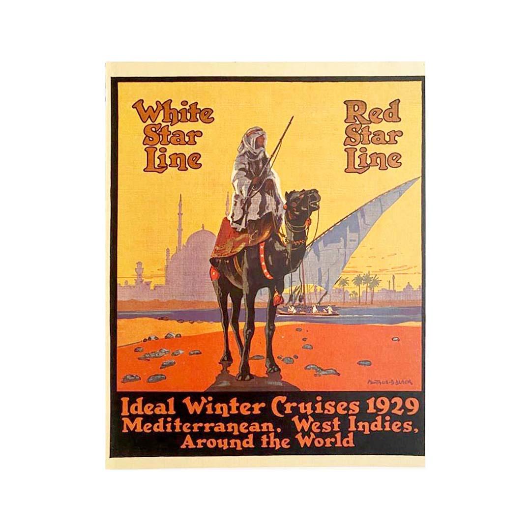 During the late nineteenth and early twentieth centuries, the White Star Line was one of the leading British shipping companies. It was notably known for having been co-owner of the Titanic.

The Red Star Line is a former shipping company that