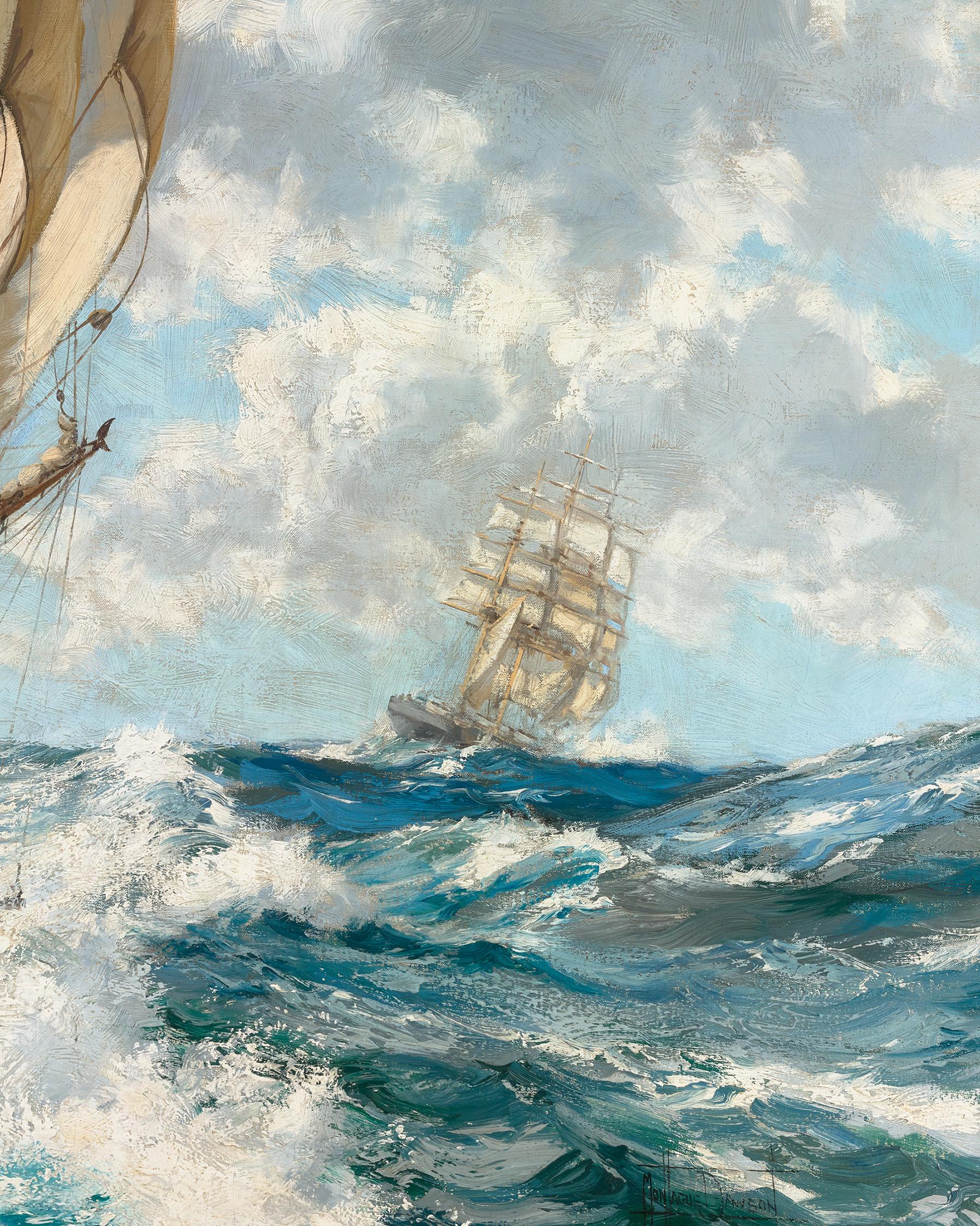 Eight Bells by Montague Dawson 2