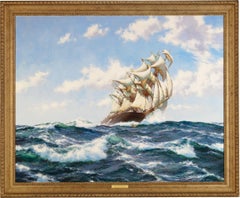 Onward - The Norman Court by Montague Dawson