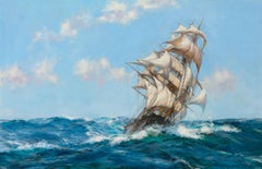 Rolling Along by Montague Dawson