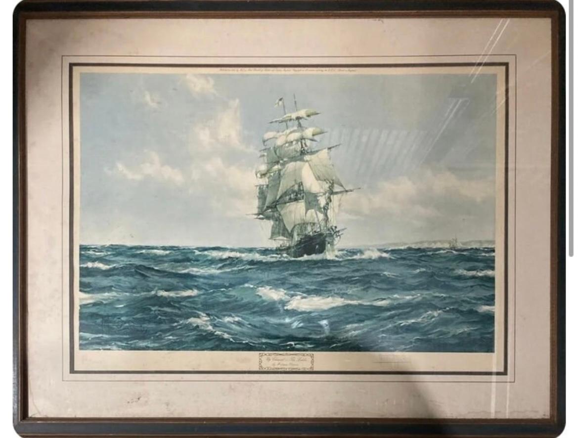 "The Lahloo" - Print by Montague Dawson