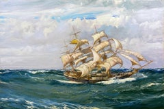 Montague Dawson  Oil Painting "The China Tea Clipper 'Shun Lee'"