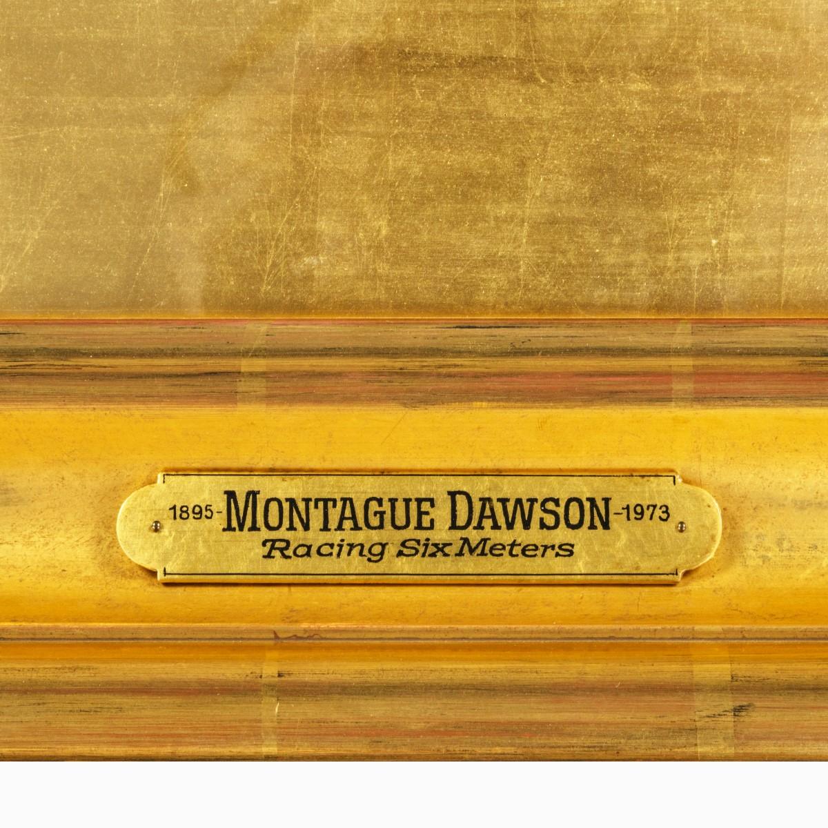 Montague Dawson Sechs-Meter-Yachts für den Rennsport (Farbe) im Angebot