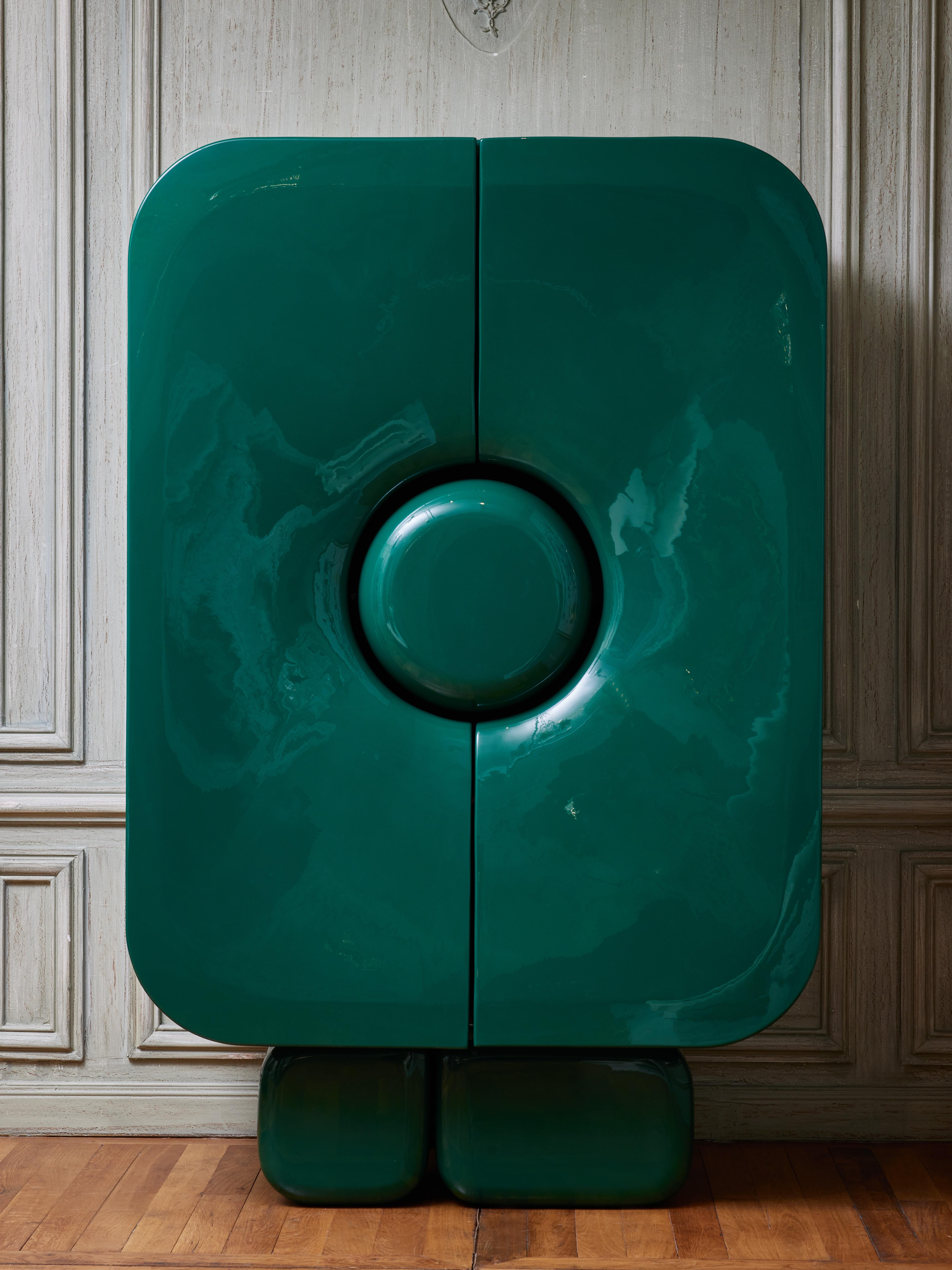 Moderne Meuble de rangement Montaigne par NICOLET x Galerie Glustin en vente