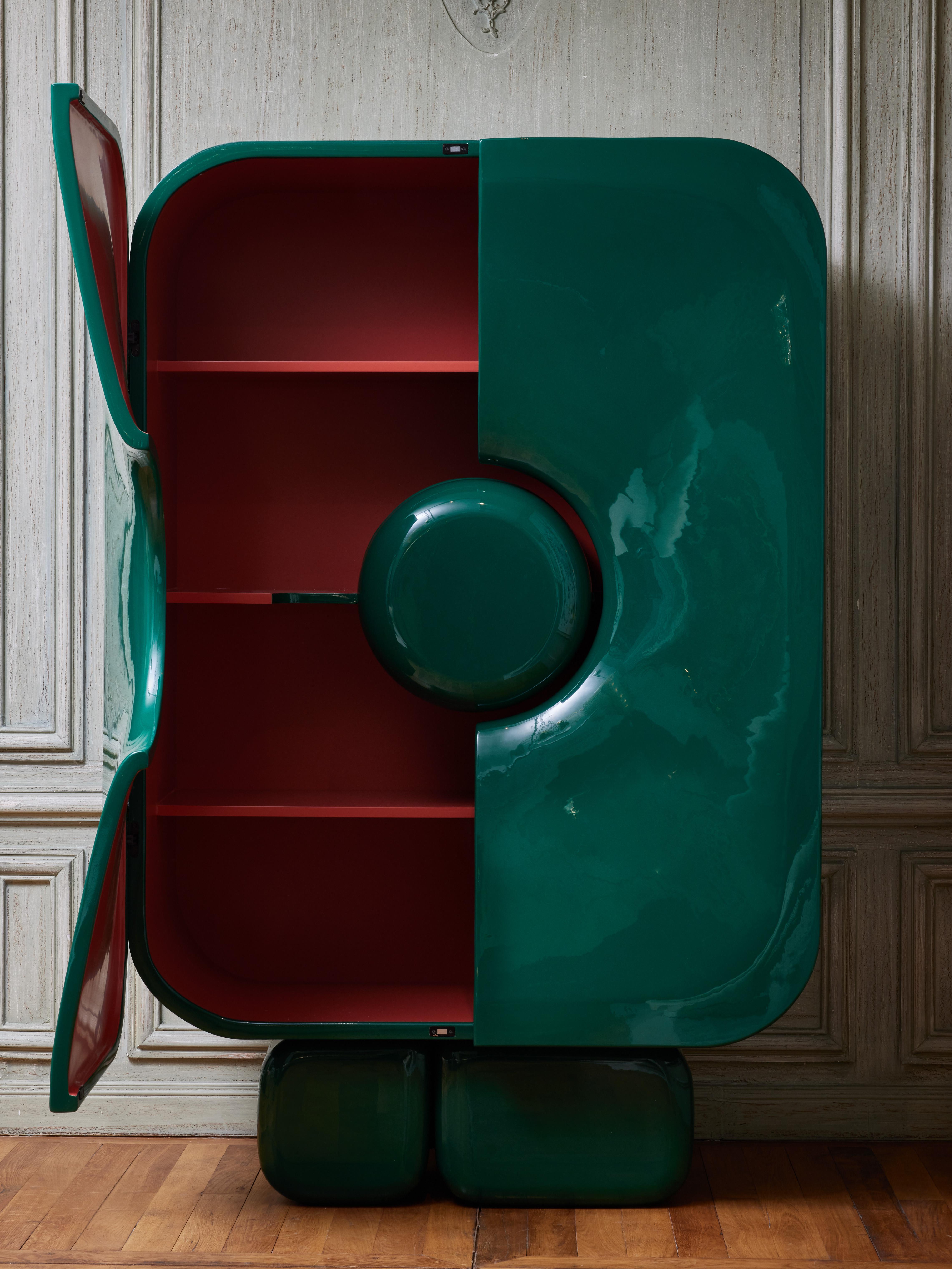 Meuble de rangement Montaigne par NICOLET x Galerie Glustin Excellent état - En vente à Saint-Ouen (PARIS), FR