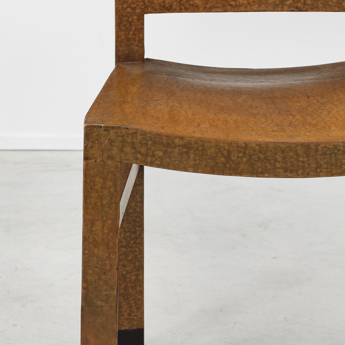 Bureau et chaise Montalcini & Pagano pour Cartiere Giacomo Bosso, Italie, 1929 en vente 6