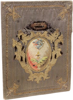 MONTALTI. Theologicam Academico. EMBROIDERED BINDING BOUND FOR BENEDETTO LATILLA