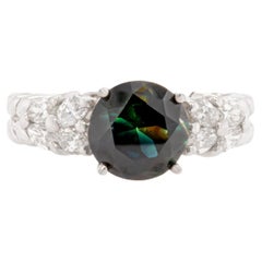 Montana 2.88 Carat Sapphire Ring With Diamonds 18K Gold