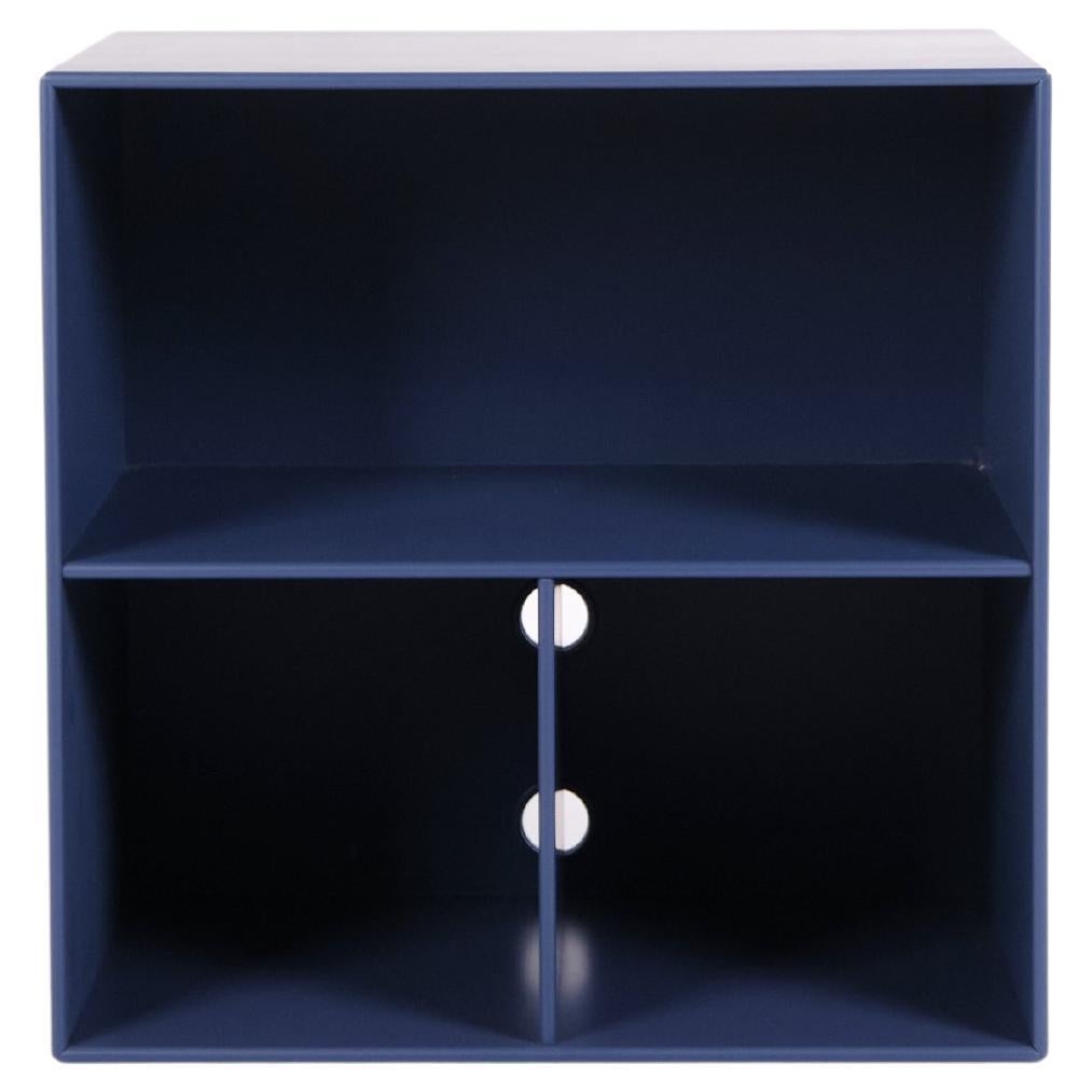 Montana Bookcase With 3 Shelves In Blue, 2010