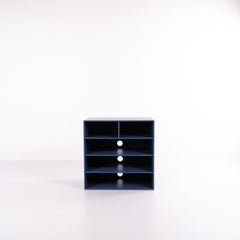 Montana Bookcase With Shelves In Blue, 2010