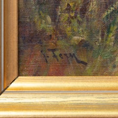 "Montana Landscape with Felled Elk" Original Oil Painting by John Fery