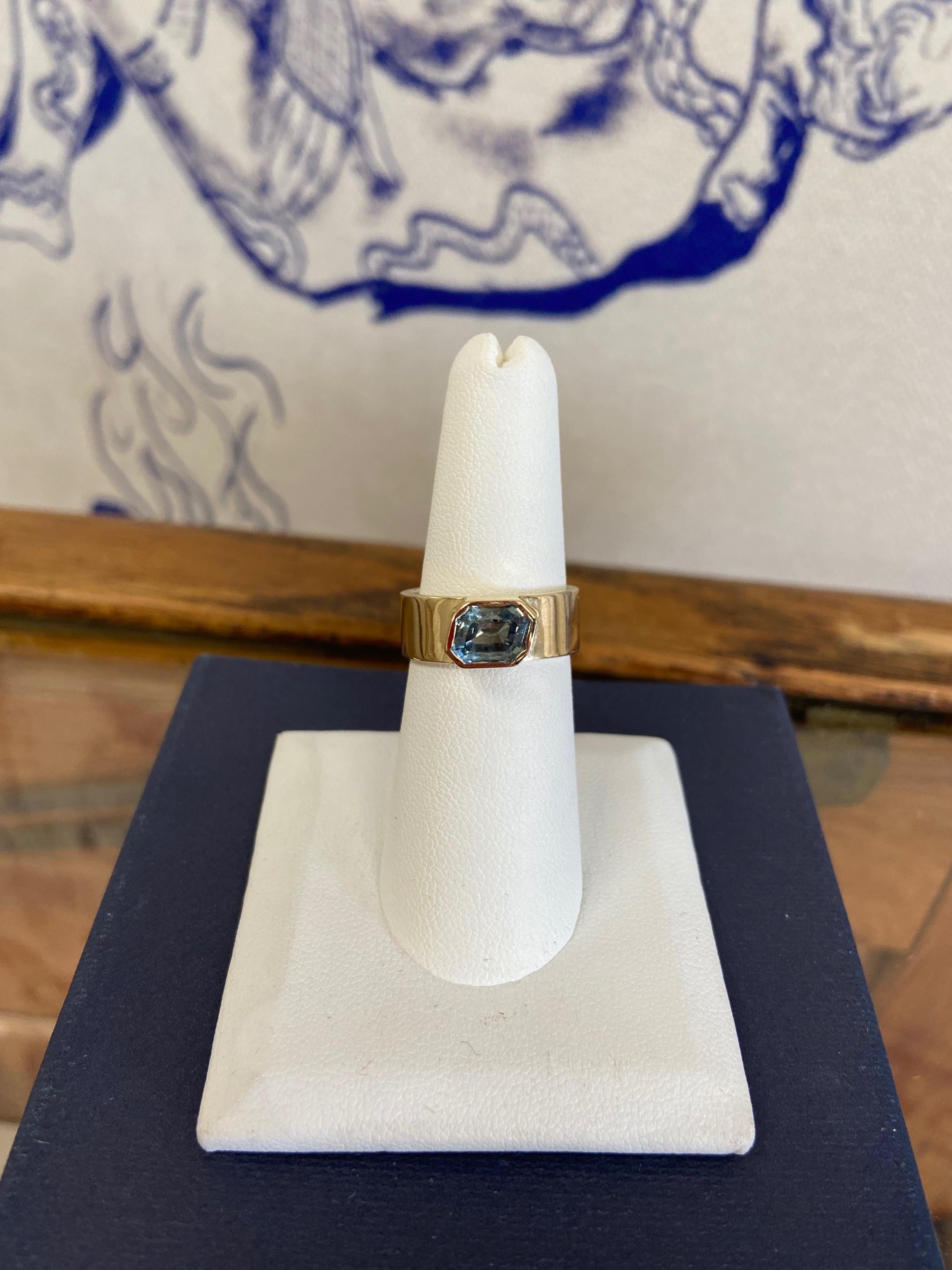 montana sapphire mens ring